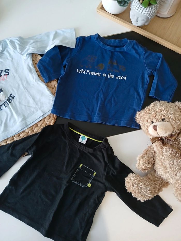 Lot haut ML bébé garçon Taille 6 Mois🌿🦊 - photo numéro 4