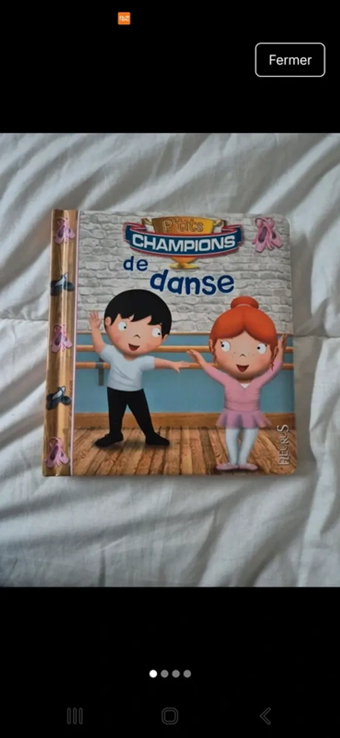 Livre enfant danse