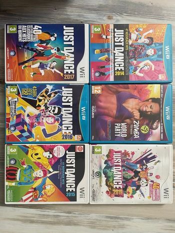 Jeu dance just dance et Zumba