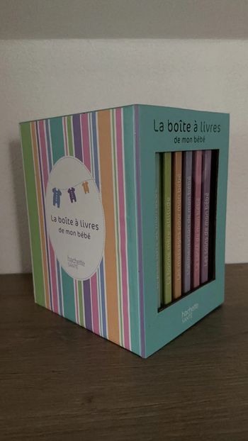 Coffret la boîte à livres de mon bébé