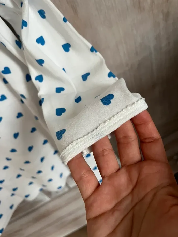 Pyjama fille cœurs t. 6 ans - photo numéro 4