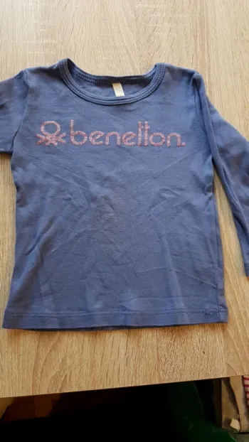 T-shirt manches longues Benetton