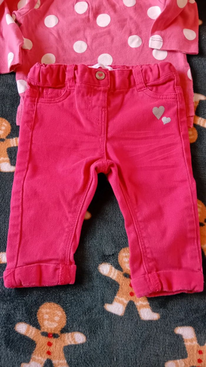 Lot de 20 vêtements fille 1.3.6.9 et 12 mois - photo numéro 14