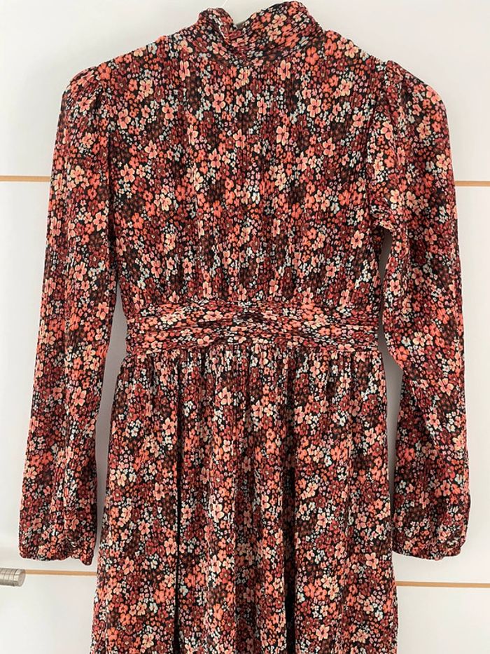 Robe fleurie plissée S Promod - photo numéro 3