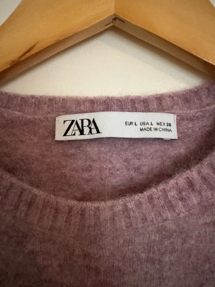 Pull enfant mauve Zara kids - photo numéro 2