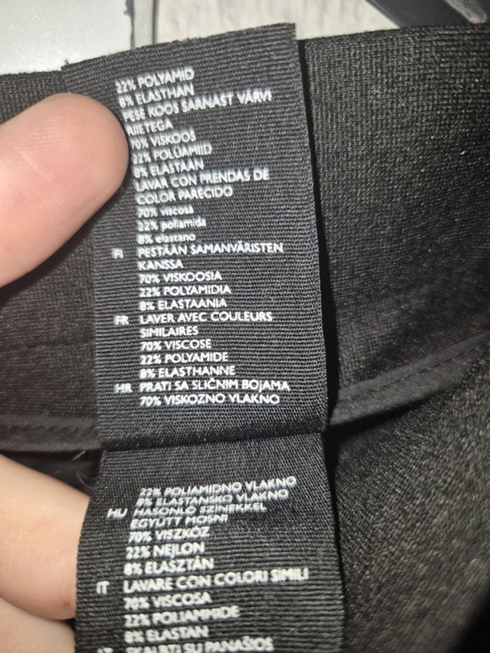 Magnifique pantalon habillé avec fermetures sur le bas COS taille 42 - photo numéro 9
