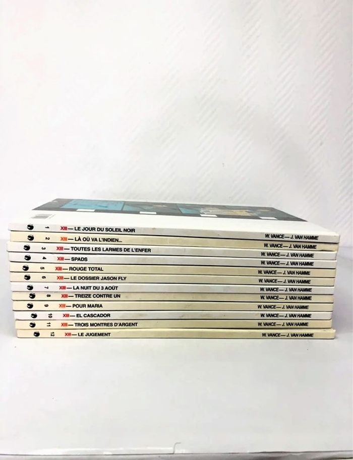 XIII tome 1,2,3,4,5,6,7,8,9,10,11,12 - photo numéro 3