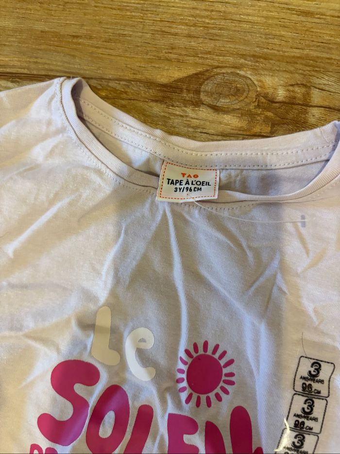 T shirt tape a l œil 3 ans - photo numéro 2