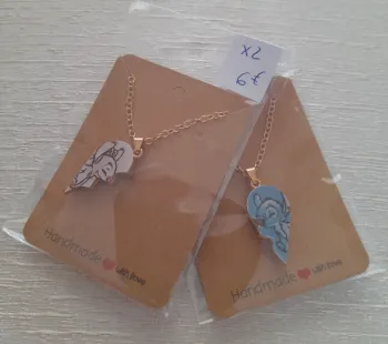 2 colliers de l amitié stitch