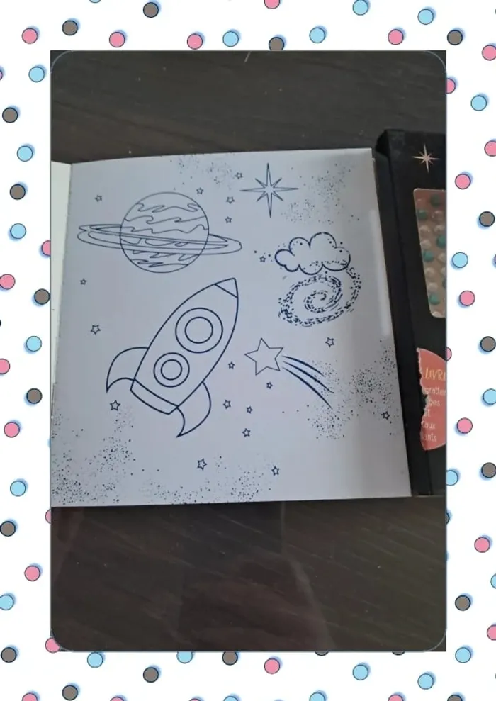 Carte à gratter coloriage - photo numéro 5