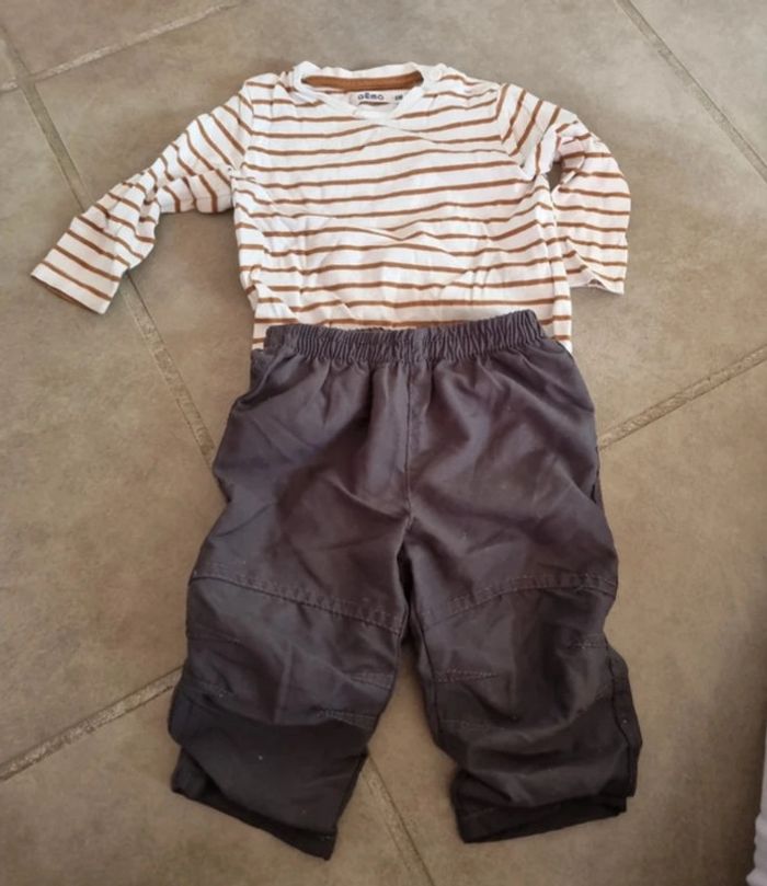 Ensemble 6 mois garçon GEMO