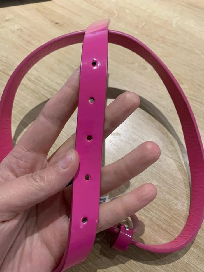 Ceinture rose Blanco - 85cm - photo numéro 3