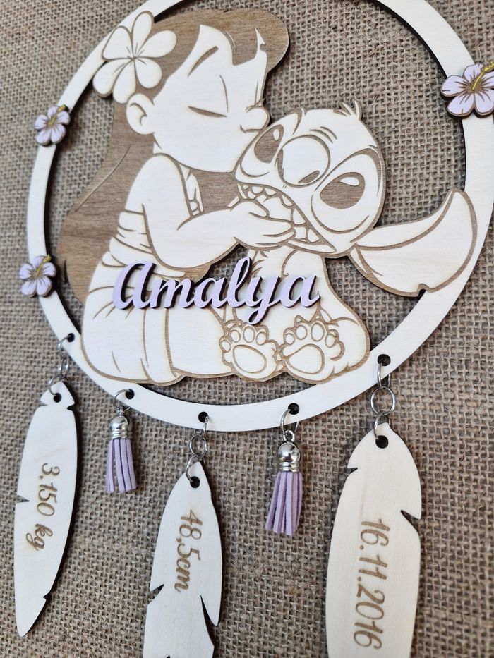 Attrape rêves lilo et stitch - photo numéro 3