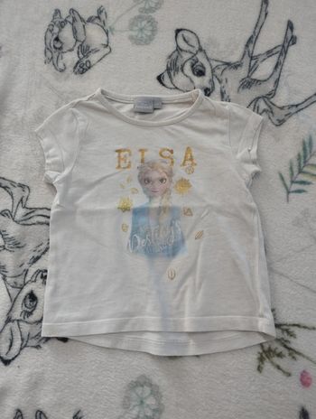 T-shirt Disney 36 mois elsa