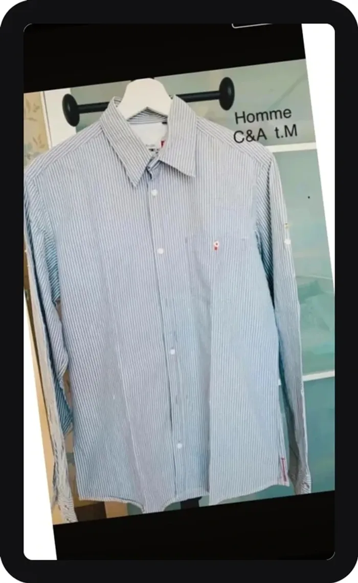 Chemise homme M Angelo Litrico C&A