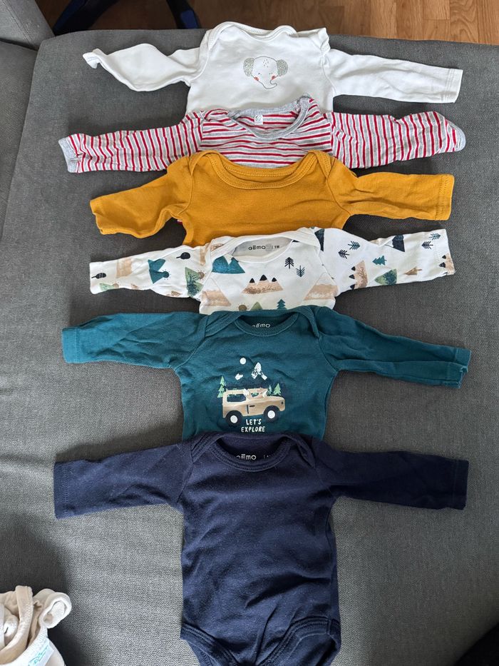 Lot de vêtements garçon 1 mois - photo numéro 6