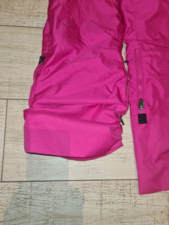 Pantalon salopette de ski adaptable de 10 à 12 ans - photo numéro 4