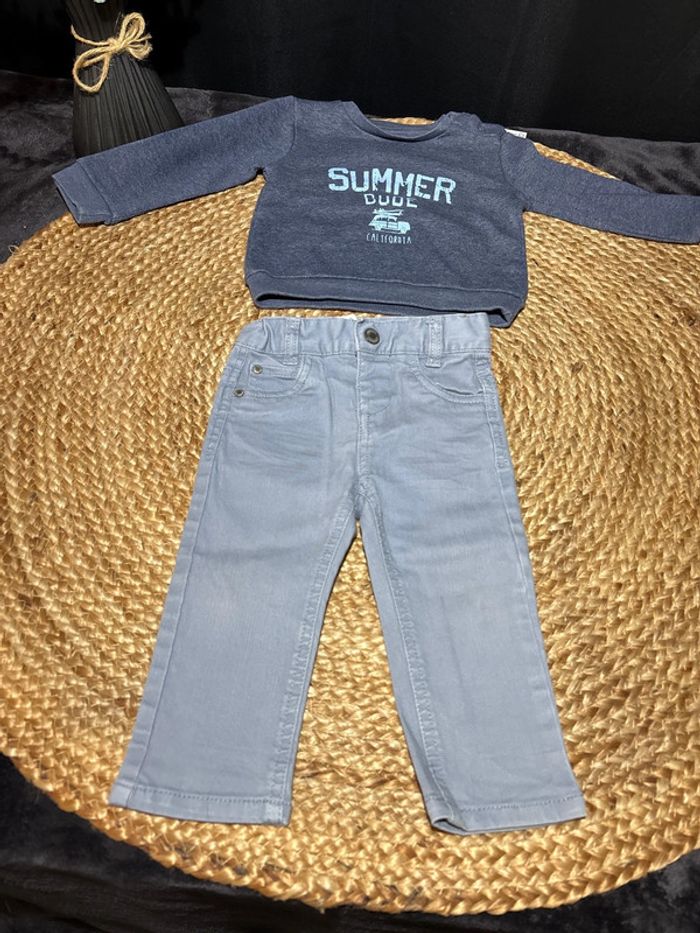 Ensemble garçon 12 mois - photo numéro 2