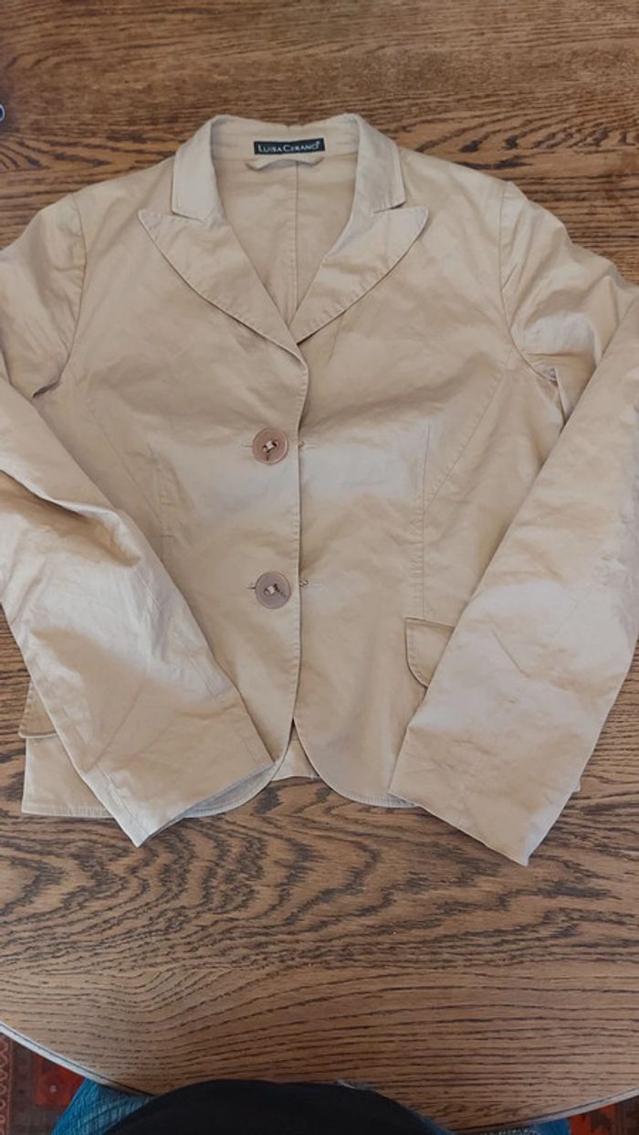 Blazer Luisa Cerano fr 40 couleur beige - photo numéro 10