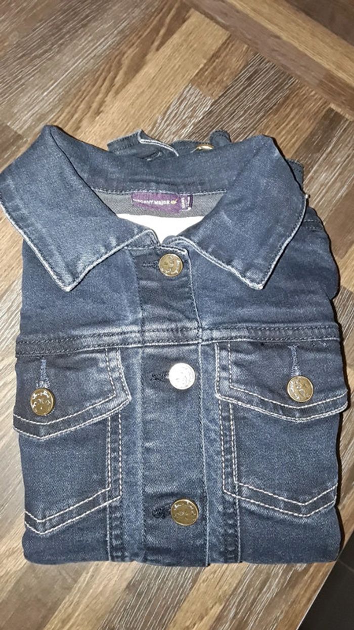 Veste jeans sergent major 10 ans - photo numéro 6