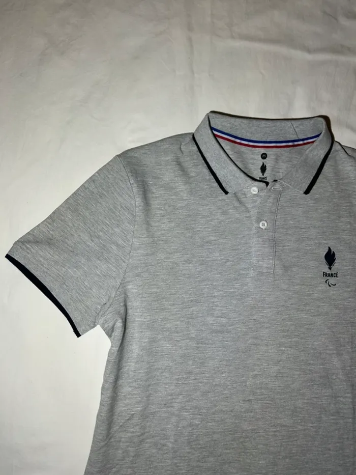 Polo gris jeux olympiques Paris 2024 - photo numéro 6
