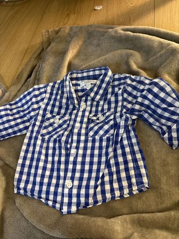 Chemise bleu