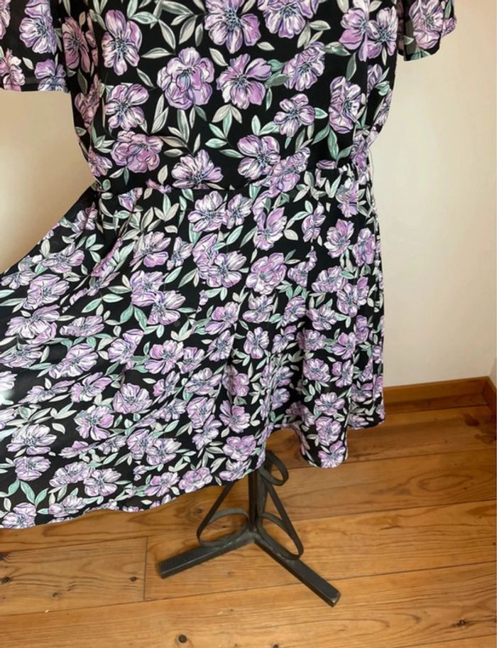 Superbe robe fleurie Camaieu 🌸 XL 42 - photo numéro 3