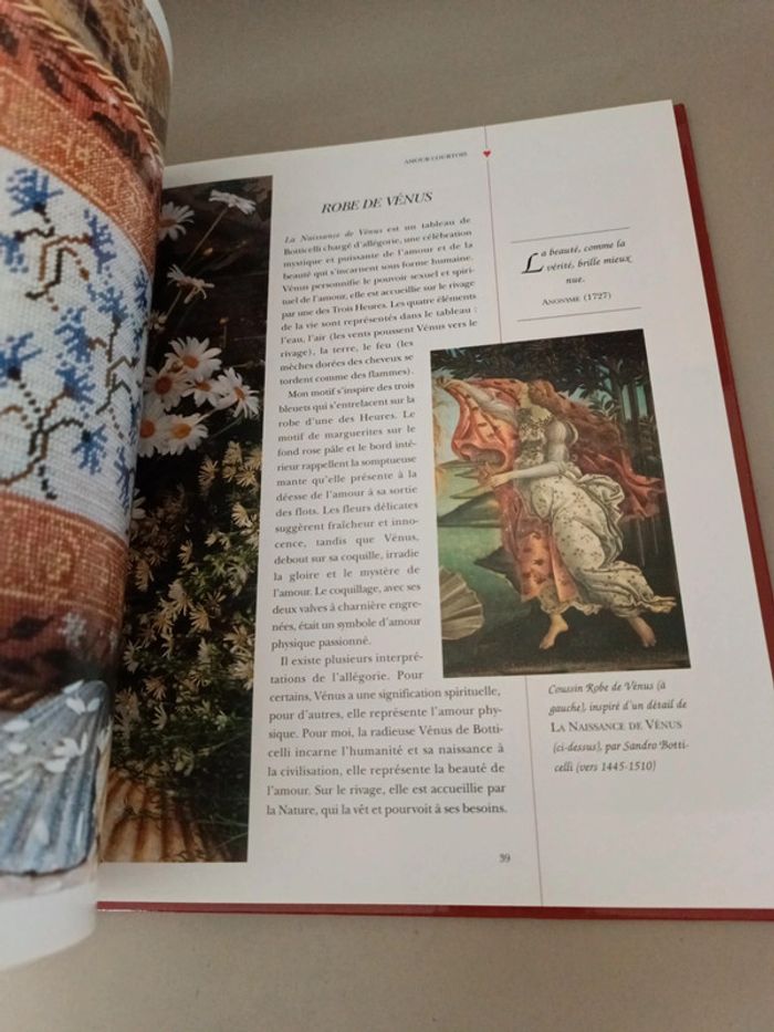 Canevas romantique de candace bahouth DMC - photo numéro 17