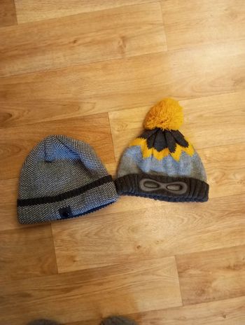 Bonnets bien chaud 5 ans