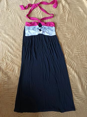 Robe été tricolore