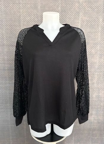 Blouse à manches longues taille xl 