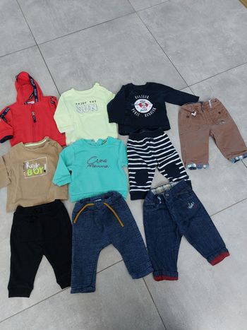 Lot de vêtements 6mois