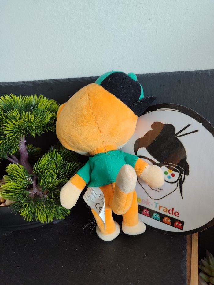 Smoby 44 Chats Buffycats lampo peluche orange vert éclair casquette bleu Noir - photo numéro 2