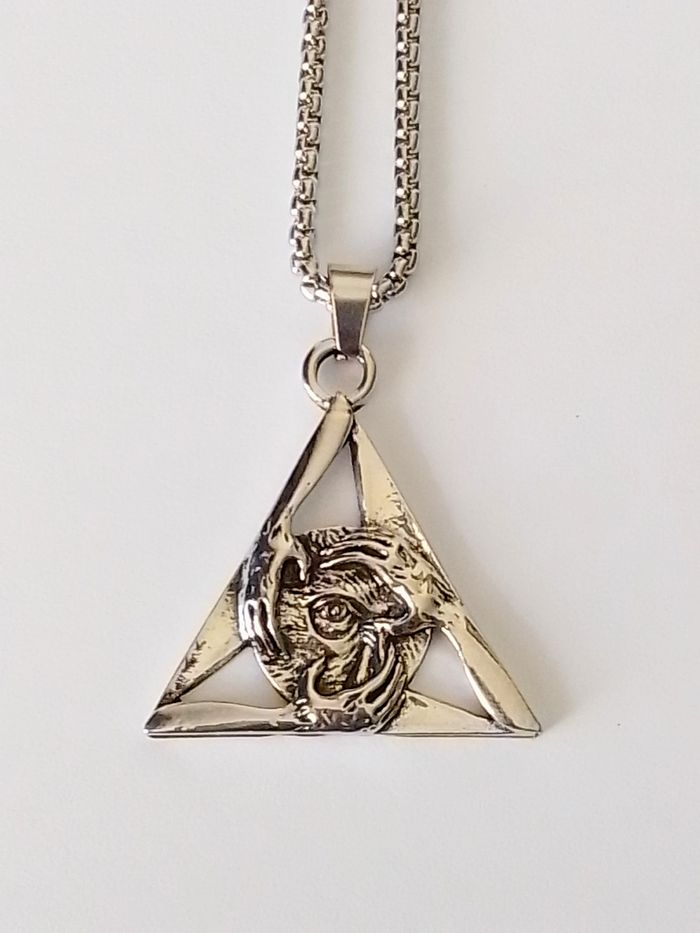 Chaîne + pendentif égyptien - photo numéro 3