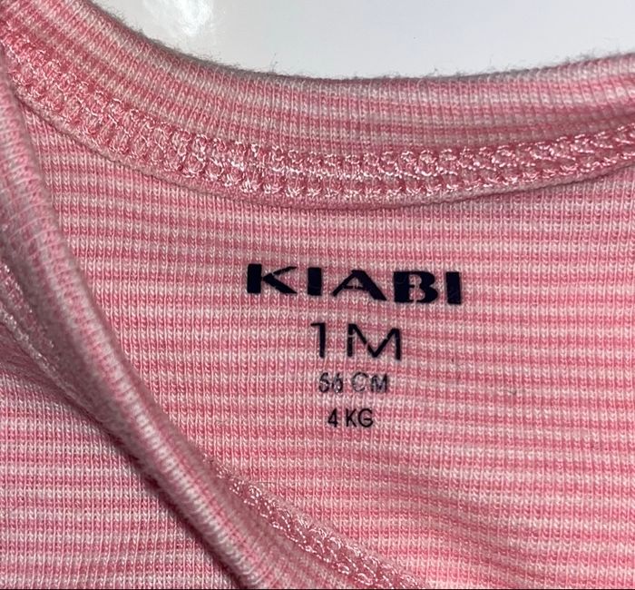 Body 1 mois kiabi - photo numéro 4