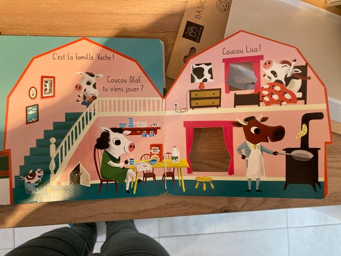 Livre à rabats « Bonjour ferme » - photo numéro 4