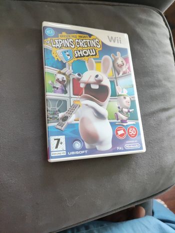 The lapins crétins show nintendo wii