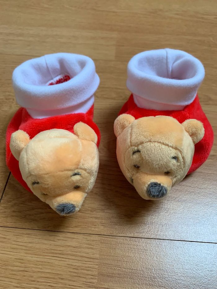 Chaussons Winnie l’Ourson (0-3 mois)
