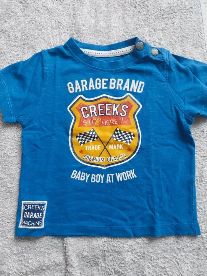 T-shirt garçon creeks