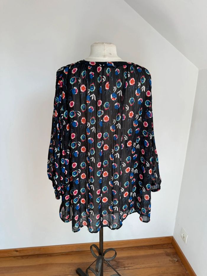Superbe blouse fluide en voile ample Monoprix 🌸 40 42 44 - photo numéro 5