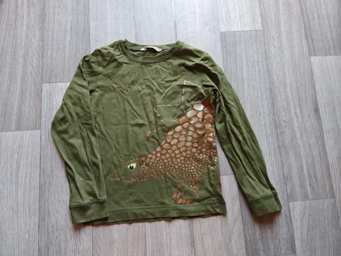 T-shirt manches longues 7/8 ans H&M