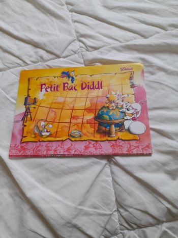 Livret jeu du petit bac diddl