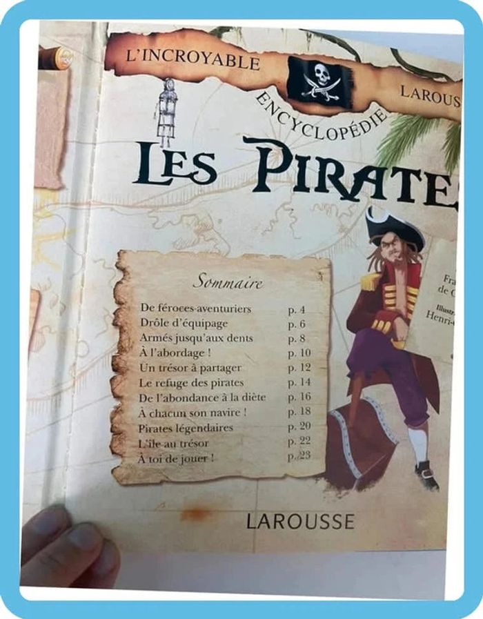 Livre l’incroyable encyclopédie les pirates - photo numéro 7