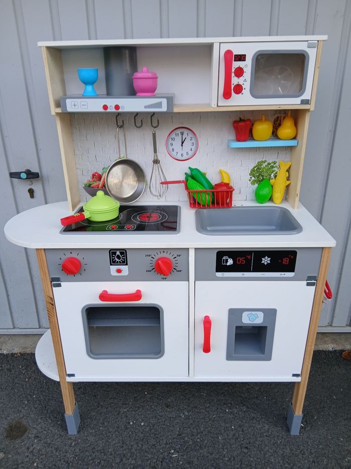 Cuisine en bois enfant