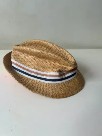 Petit chapeau de paille Orchestra 12-18 mois