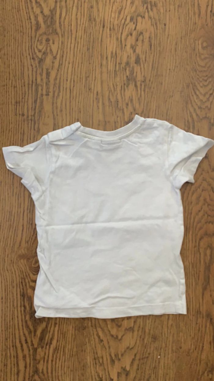 Tee shirt Mexx blanc singe 2 ans - photo numéro 2