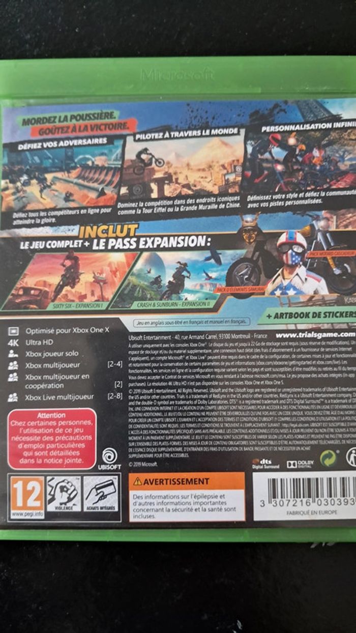 Jeu xbox one trials rising - photo numéro 2