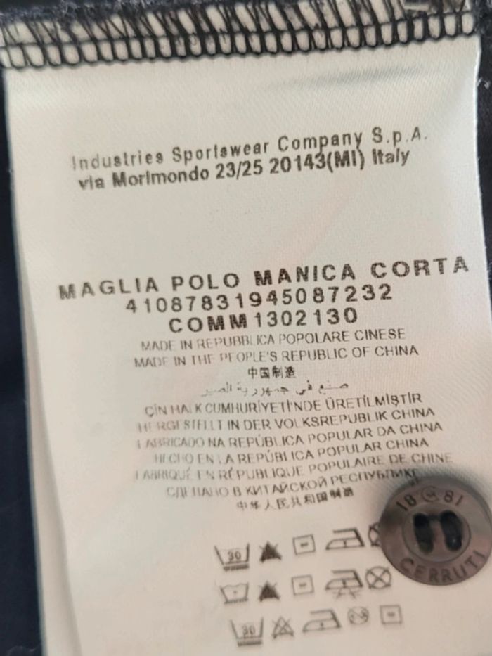 Polo Cerruti Taille M - photo numéro 5