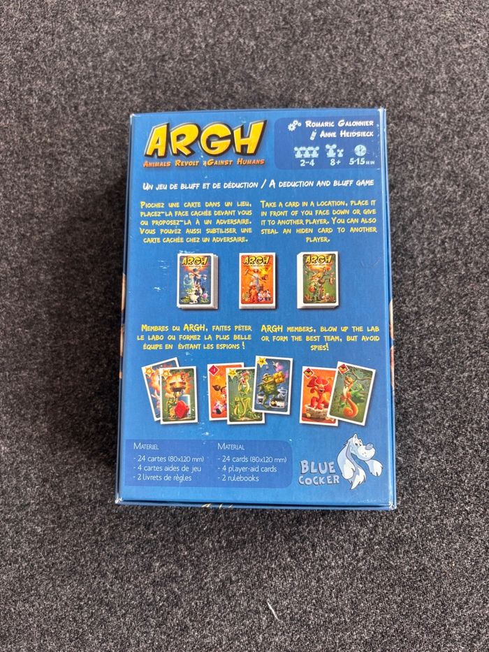 Jeu - argh - photo numéro 2