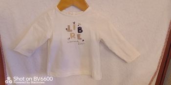 T-shirt manches longues slogan